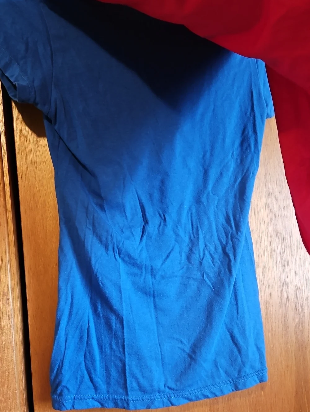 Superman Shirt With Cape Sz Med Boys